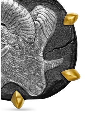 Sterling Silver & 18K Yellow Gold Zodiac Amulet Enhancer