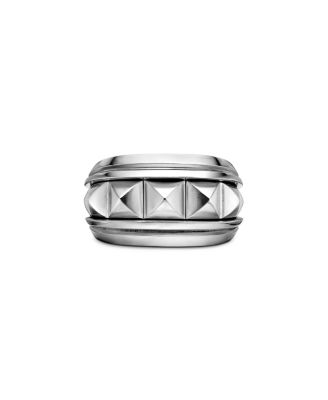 Men's Sterling Silver Pyramid Ring