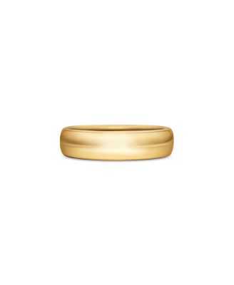 David Yurman - Men's Classic Band Ring in 18K Yellow Gold