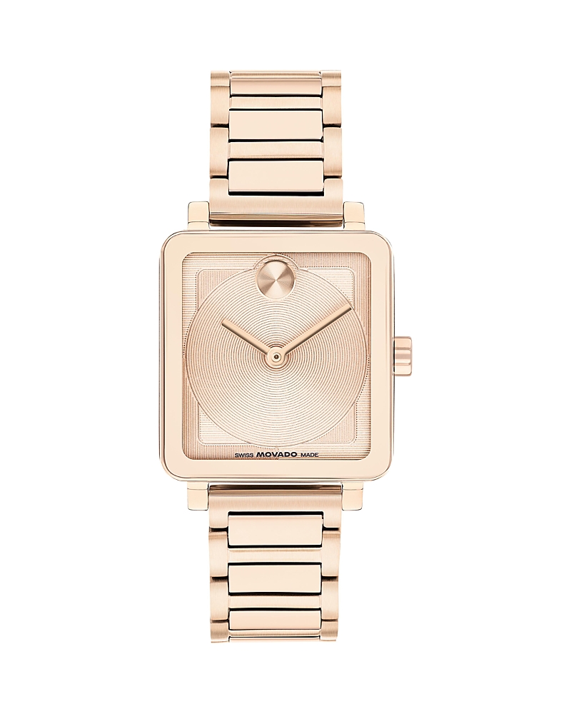 Movado Bold Evolution 2.0 Tank Square Watch, 28mm x 26mm