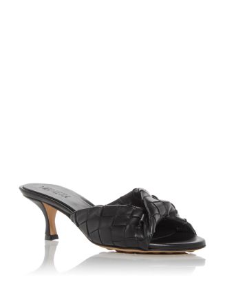 Bottega Veneta Women's Blink Twist Slide Sandals | Bloomingdale's