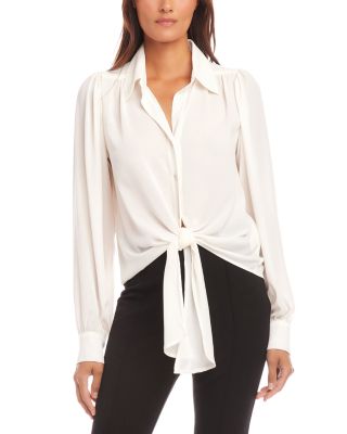 Karen Kane - Tie Front Top