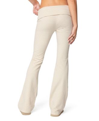 Kaeli Stripey Flared Leggings