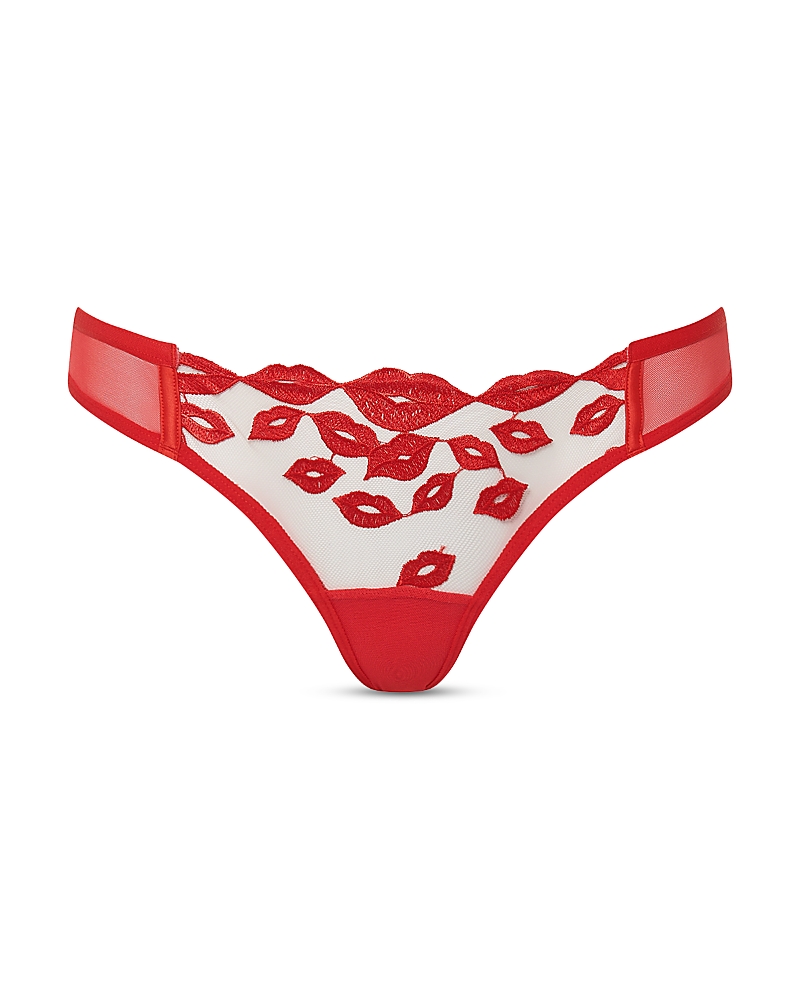 Bluebella Marian Thong In Tomato Red