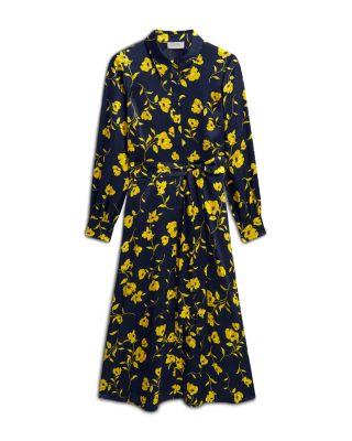 Amelia Satin Shirt Dress