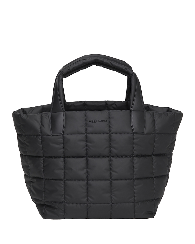 Vee Collective Porter Tote Medium In Matte Black
