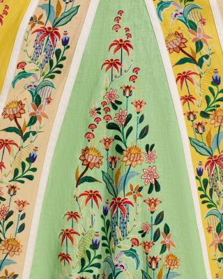 Floral Striped Dress