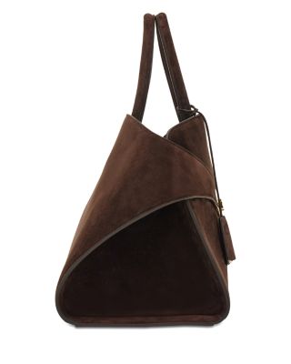 Medium Suede Hug Handbag