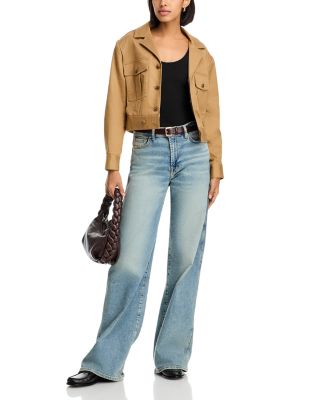 Lotta Wide Leg Jeans in Amuse Me