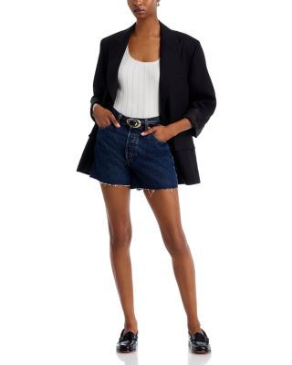 90s Low Slung Denim Shorts