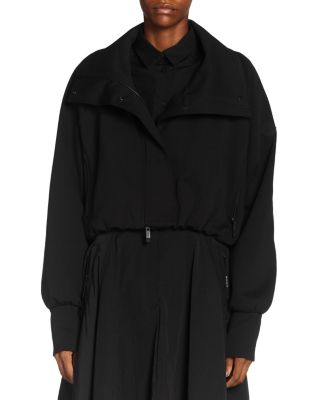 Moncler - Wide Collar Zip Front Cardigan