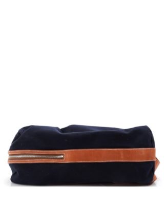 スポーティ キャンバスレザーHermesOdyssee Terre Duffleバック Pre-Owned HERMÈS Pre-Owned Hermes Odyssee Terre Duffle Bag
