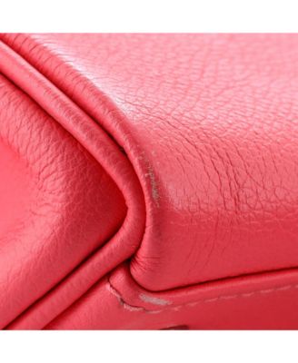 Kelly 28 Handbag Pink Evercolor with Palladium Hardware