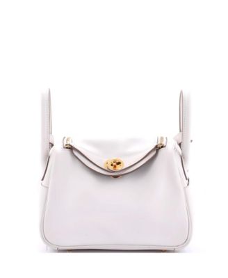 Pre-Owned Hermes Mini Lindy Bag Verso Swift