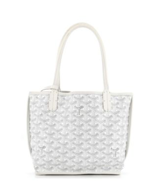 Pre-Owned Goyard - Mini Anjou Reversible Tote Coated Canvas