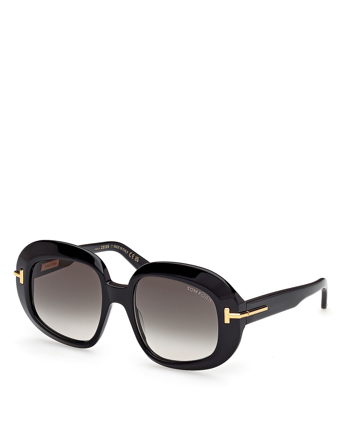 Tom Ford Round Sunglasses, 53mm