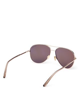 Polarized Pilot Sunglasses, 59mm