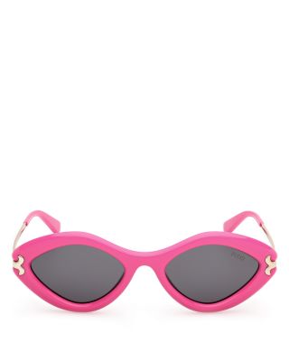 Geometric Sunglasses, 54mm