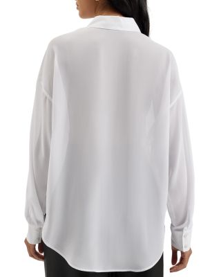 Lechosa Chiffon Oversized Shirt
