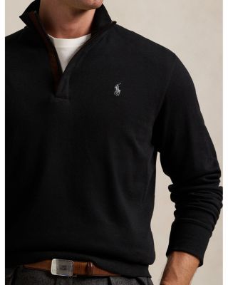 Luxury Jersey Quarter Zip Pullover