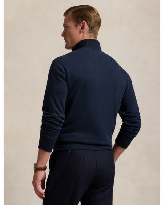 Luxury Jersey Quarter Zip Pullover