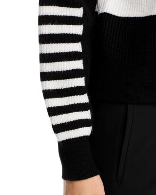 Striped Whipstitched Cardigan