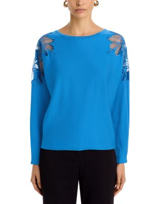 Cutout Shoulder Sweater