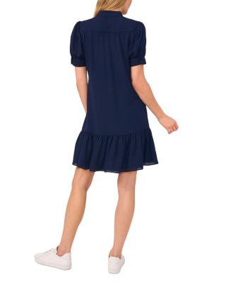 Open Collar Dress