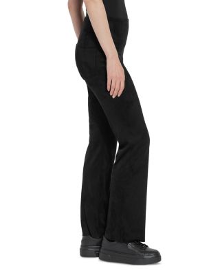 Jesse Faux Suede Baby Bootcut Pants