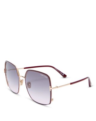 Tom Ford - Raphaela Square Sunglasses, 60mm