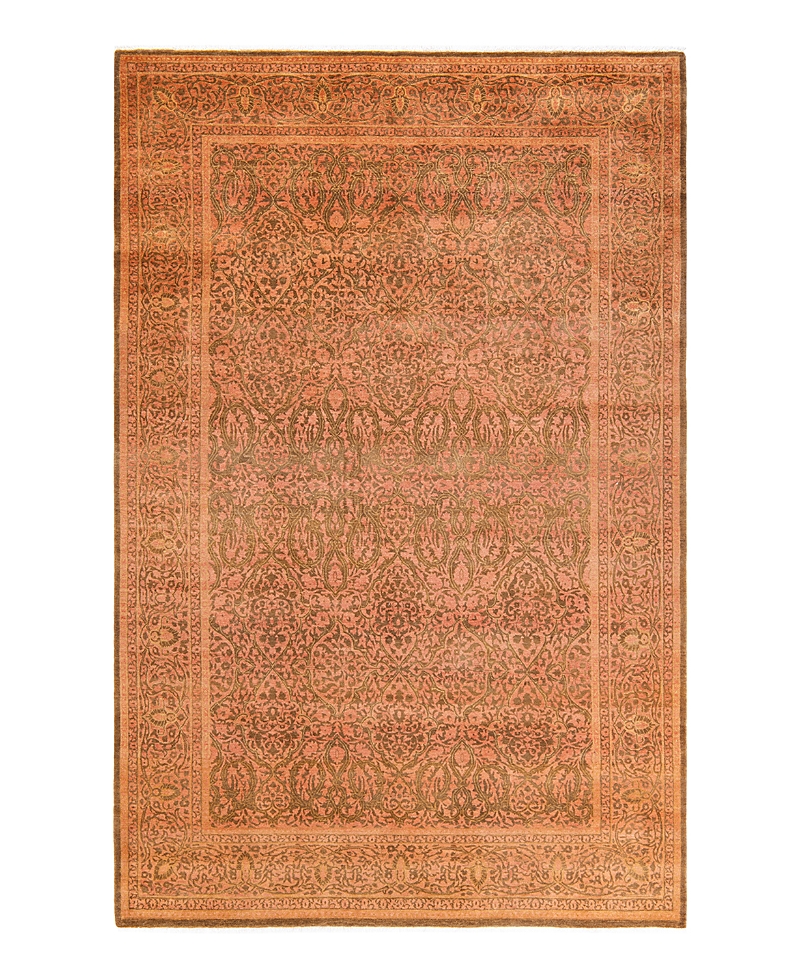 Bloomingdale's Mogul M1602 Area Rug, 6'2 X 9'5 In Yellow