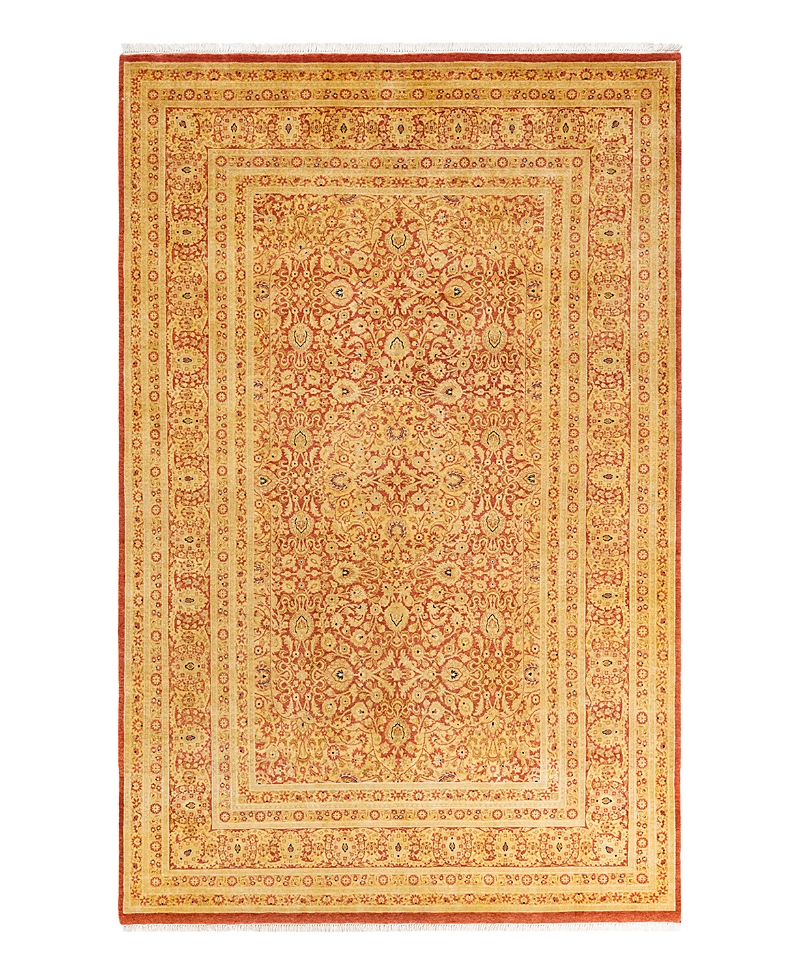 Bloomingdale's Mogul M1395 Area Rug, 6'3 X 9'5 In Orange