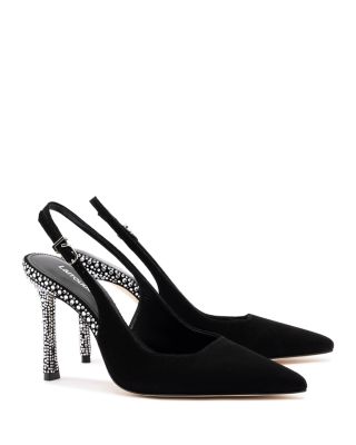 Larroudé - Women's Kaitlin Crystal Pumps