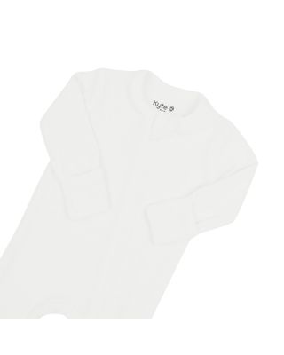 Unisex Zip Up Ribbed Footie - Baby