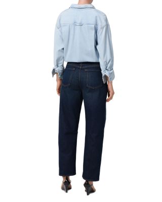 Miro High Rise Ankle Jeans in Bravo