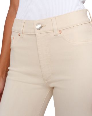 Bridget Bootcut High Rise Instasculpt™ Crop Jeans in Flax