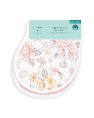 Muslin Reversible Burpy Bibs, 2 Pack