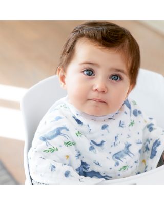 Muslin Reversible Burpy Bibs, 2 Pack