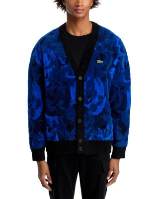 Lacoste Jacquard Cardigan Sweater | Bloomingdale's