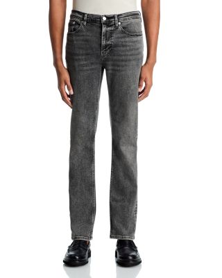 Jet Set Modern Slim Straight Jeans in Silent Black