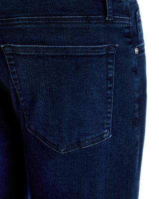 Jet Set Modern Slim Straight Jeans in Jet Indigo
