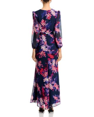 Ruffled Long Sleeve Dress