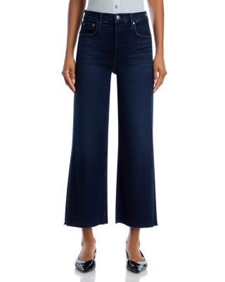 Epic Andi High Rise Cropped Wide Leg Jeans in Ashland