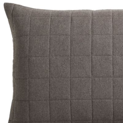 Melange Flannel Standard Sham, Pair