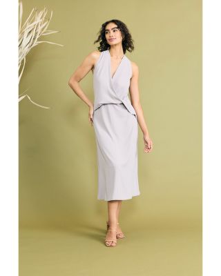 Drape Front Dress