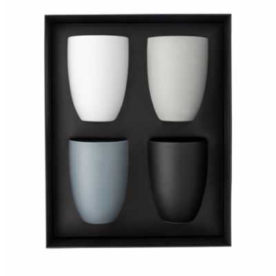 Double Wall 4 Piece Mug Set