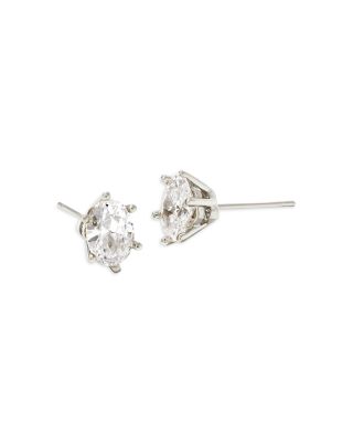 Cailin Crystal Stud Earrings in 14K Gold Plated