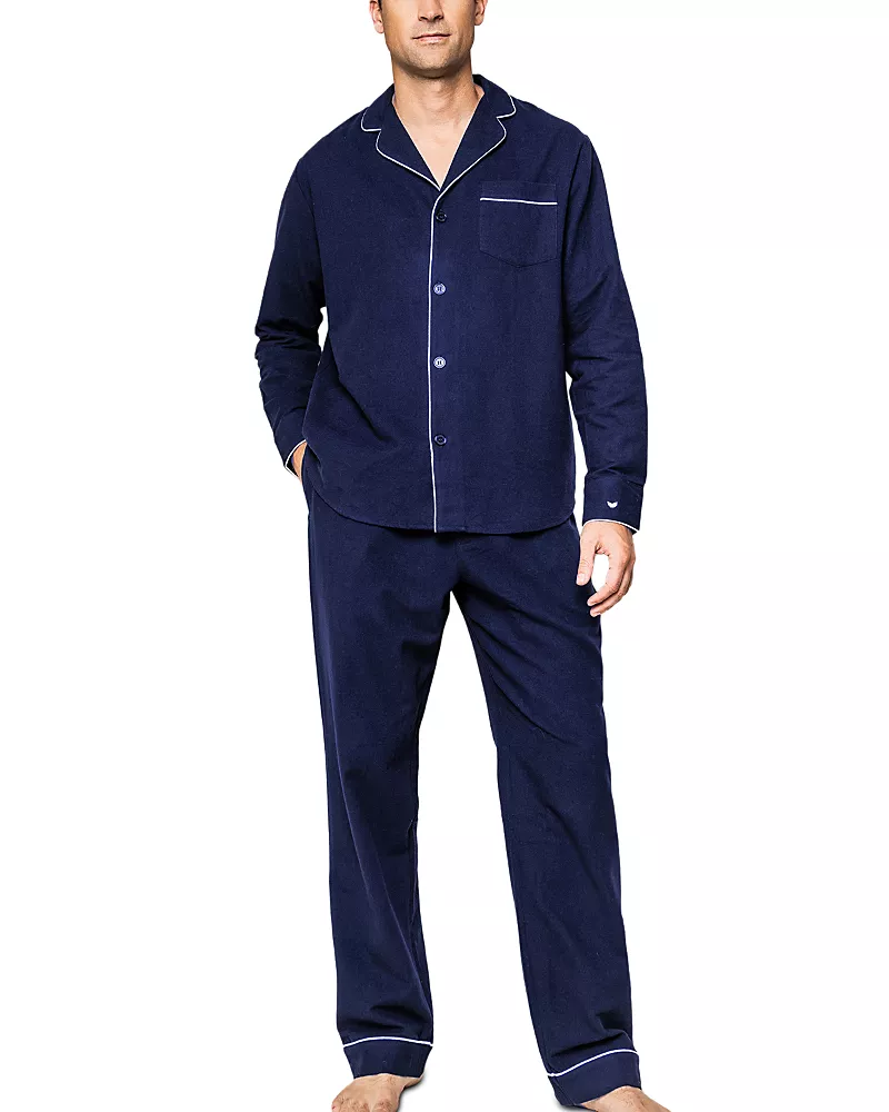 Petite Plume Cotton Flannel Pajama Set