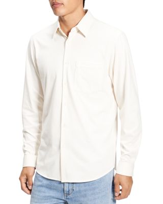 Theory - Irving Regular Fit Brushed Shirt