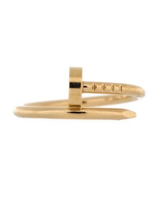Pre-Owned Cartier Juste un Clou Ring 18K Gold